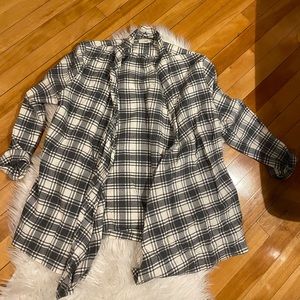 Ll bean open flannel